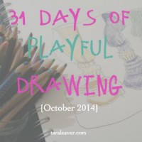 31 days of drawing